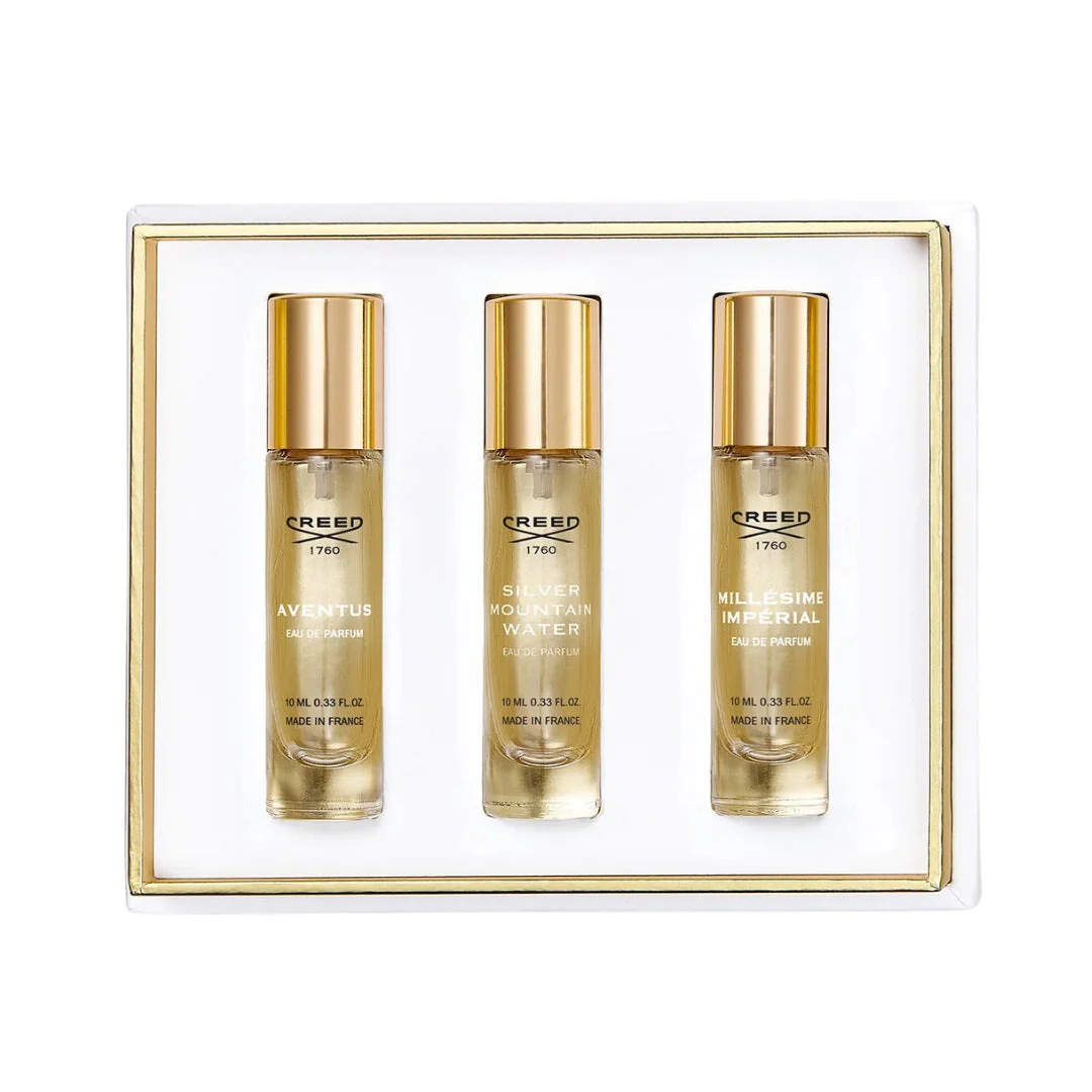 Creed Men EDP 3 x 10ml Travel Set