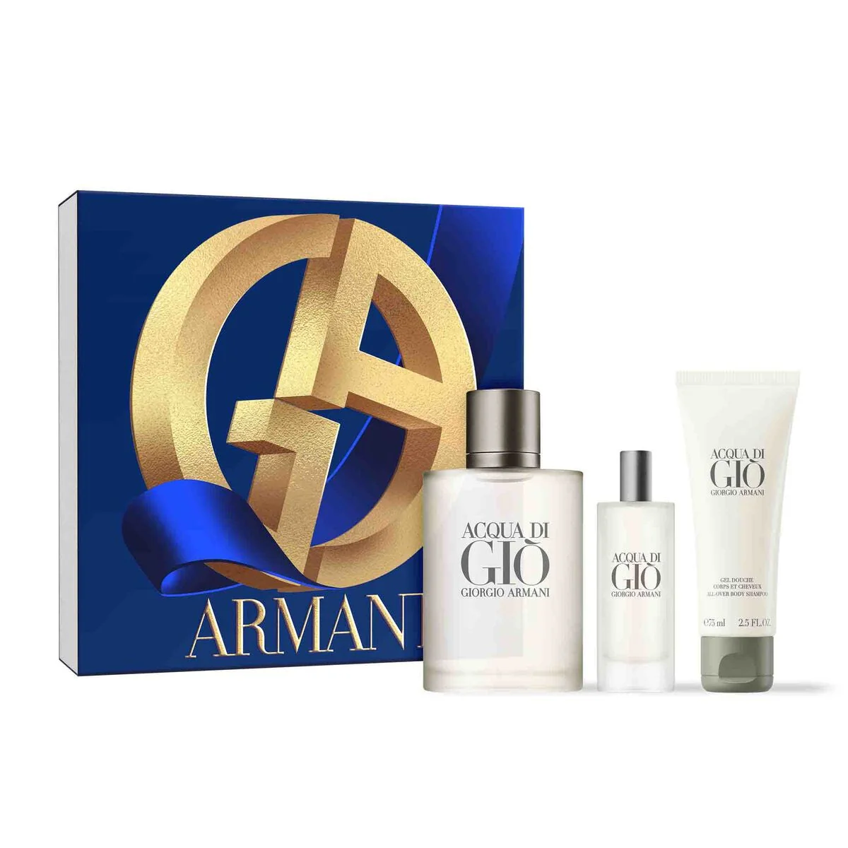 Giorgio Armani Acqua Di Gio Coffret EDT 100ml+15ml+ shower gel 75ml