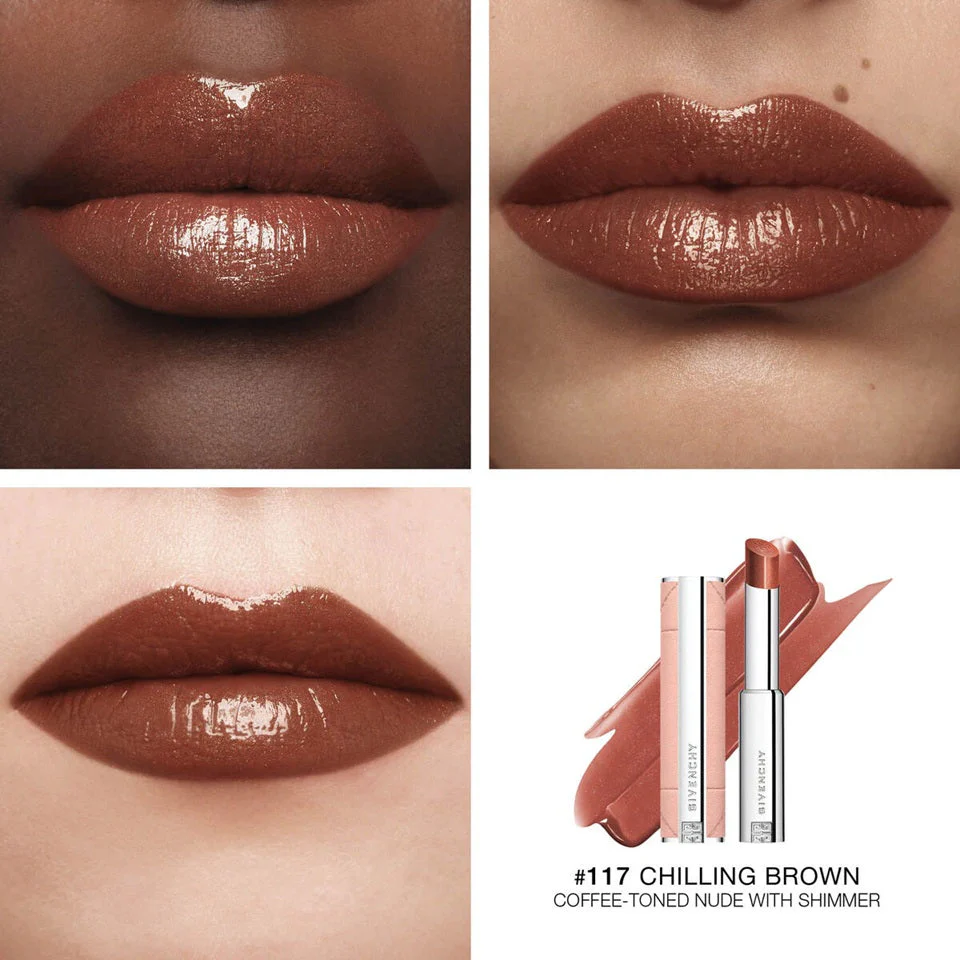 Givenchy Rose Perfecto Shine Serum Lipstick 3.2g - Image 2