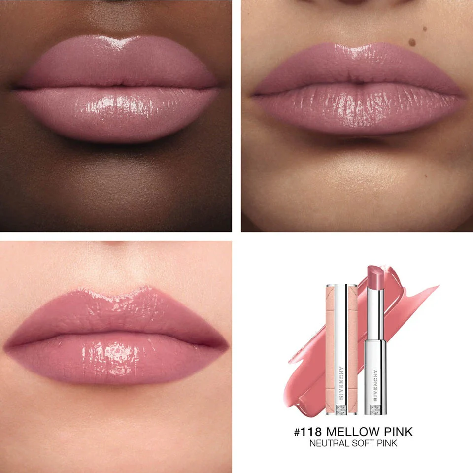 Givenchy Rose Perfecto Shine Serum Lipstick 3.2g - Image 3