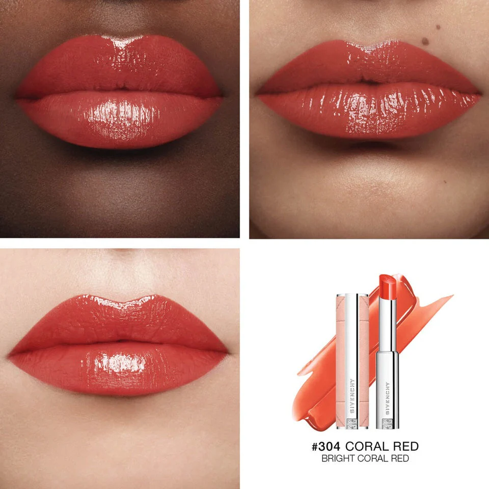 Givenchy Rose Perfecto Shine Serum Lipstick 3.2g - Image 5