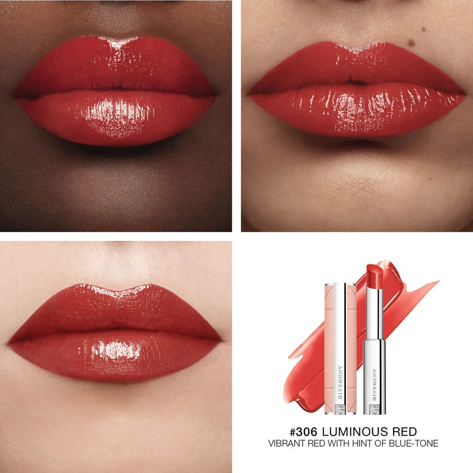 Givenchy Rose Perfecto Shine Serum Lipstick 3.2g - Image 6