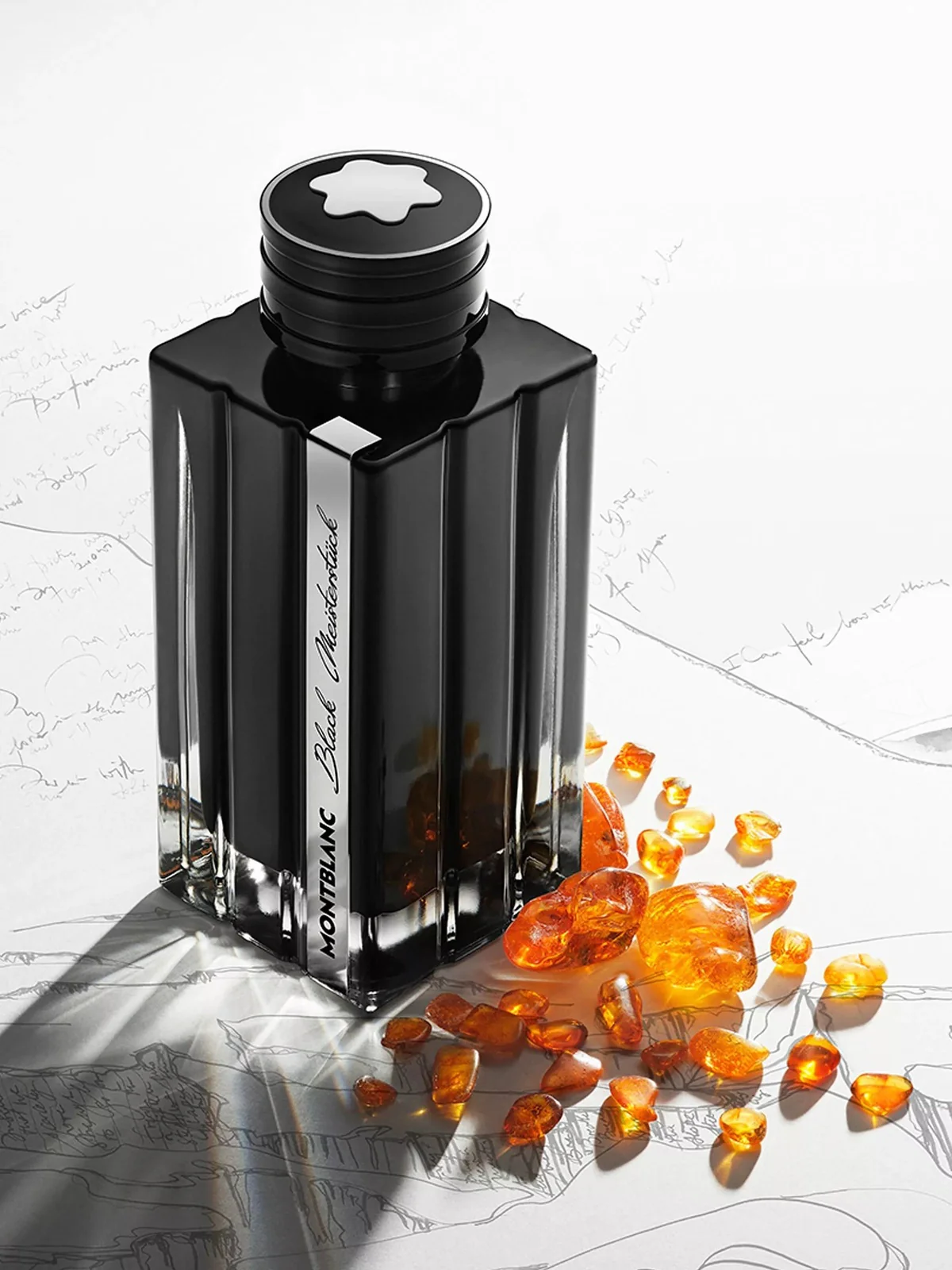 Mont Blanc Black Meisterstück EDP Gift Set Absolute Incense (125 ml + 15 ml) - Image 3