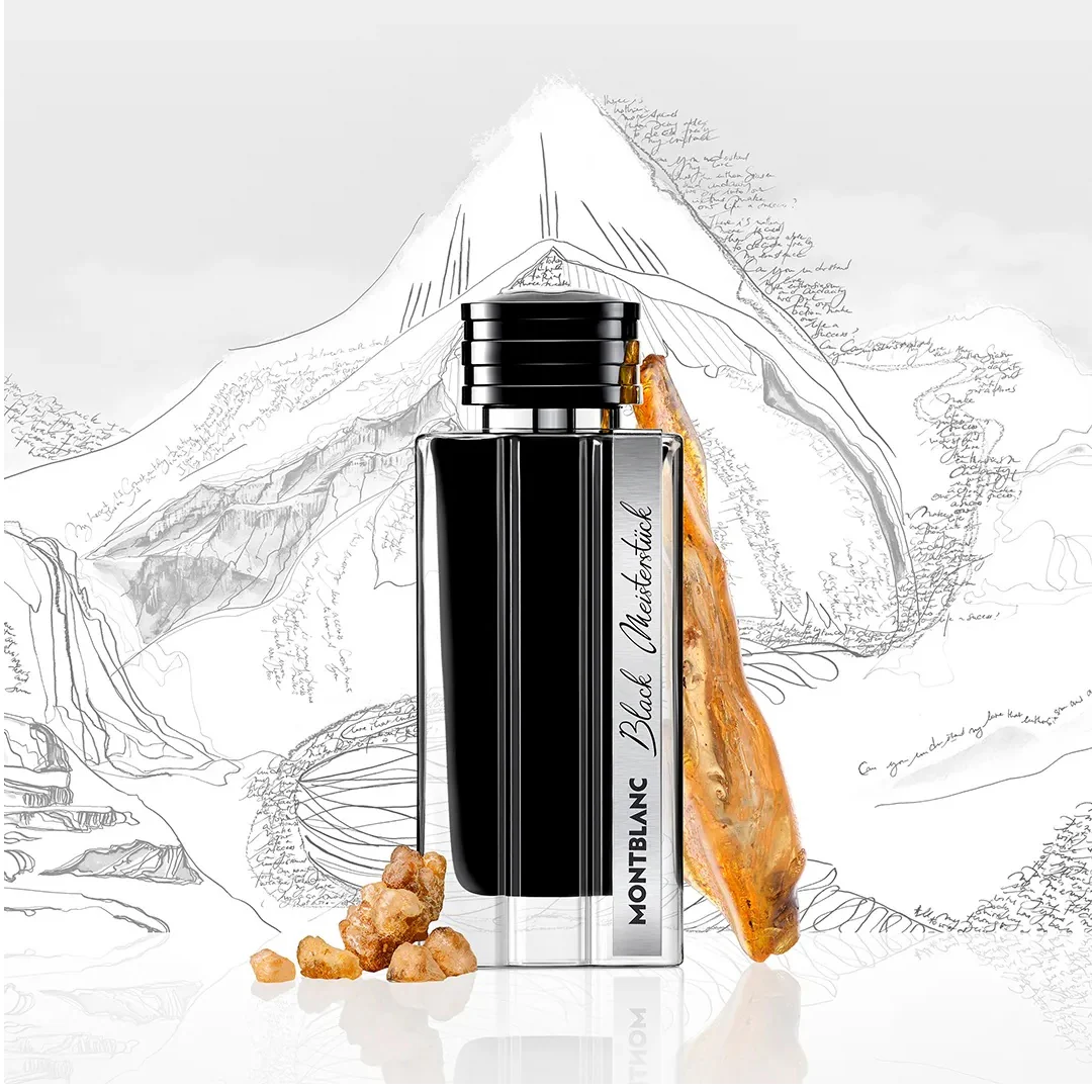 Mont Blanc Black Meisterstück EDP Gift Set Absolute Incense (125 ml + 15 ml) - Image 4
