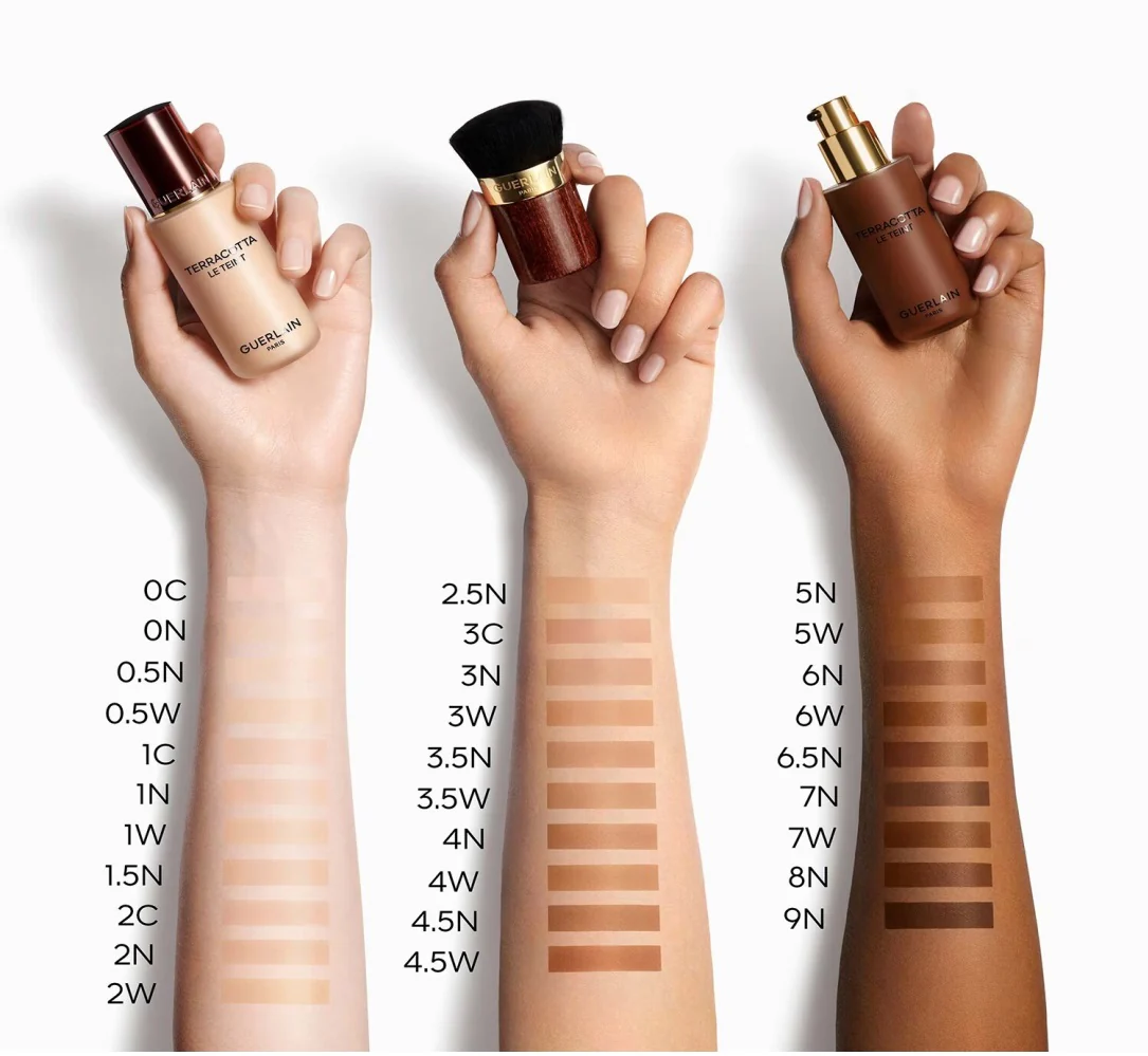 Tester Guerlain Terracotta Le Teint Healthy Glow Natural Perfection Foundation 24H Wear - No-Transfer - 35 ml - Image 9