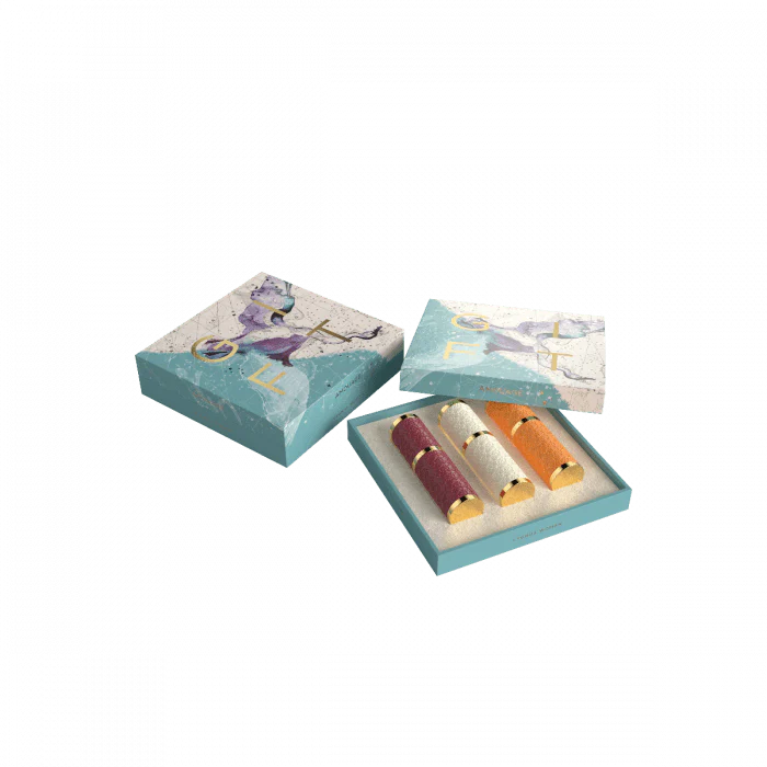 Amouage Cygnus Coffret: Ashore, Crimson Rocks, Material 3x10ml